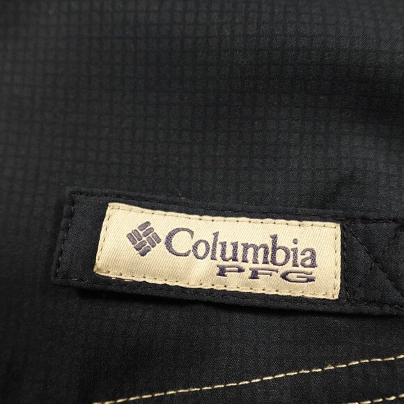 Columbia PFG shirt low drag offshore long sleeve men's XL dark blue omni-shade - Picture 2 of 13